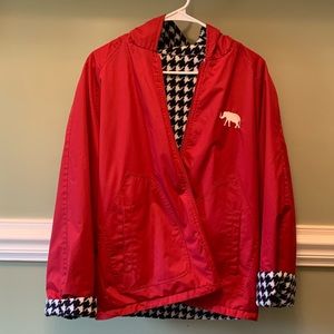 Alabama Crimson Tide rain jacket - reversible